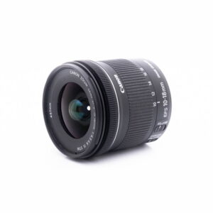 Canon EF-S 10-18mm f/4.5-5.6 IS STM - Käytetty