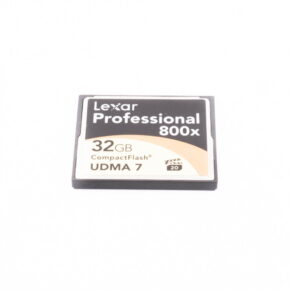 Lexar Professional 800x CF 32GB UDMA 7 - Käytetty