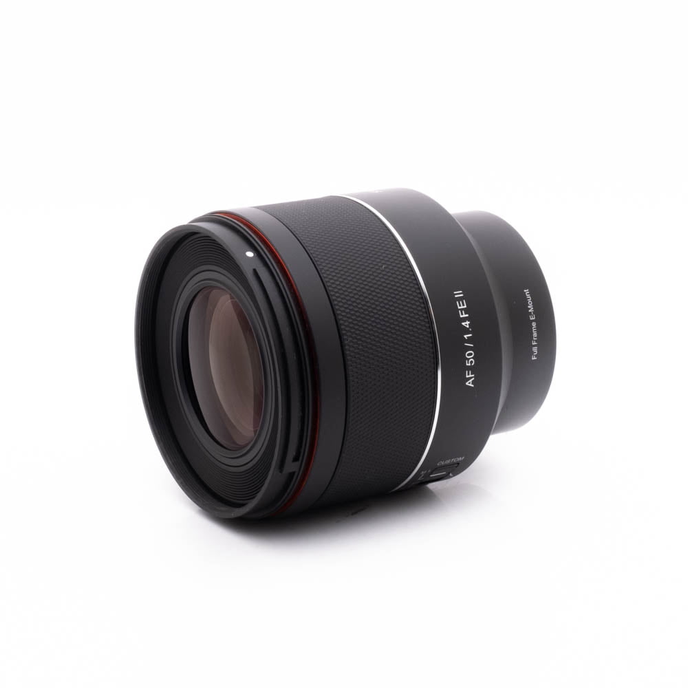 Samyang AF 50mm f14 FE II Sony-2 Samyang AF 50mm f/1.4 II Sony FE (Kunto 5) - Käytetty