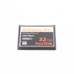 SanDisk CF Extreme Pro 32GB 160MB/s UDMA7 - Käytetty