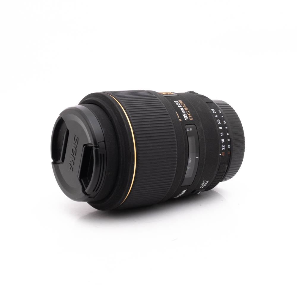 Sigma 105mm f28 DG Macro Nikon-2 Sigma 105mm f/2.8 DG Macro HSM OS Nikon F - Käytetty