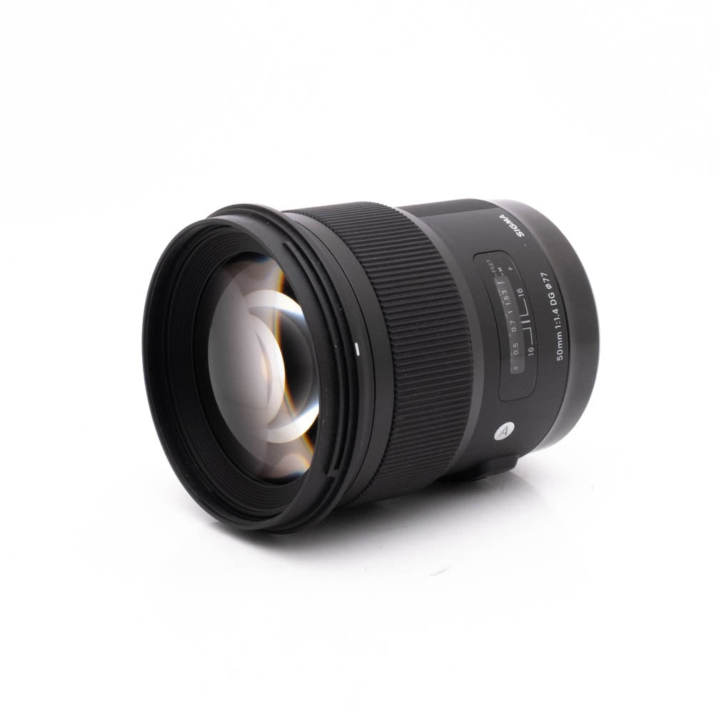 Sigma 50mm f14 DG Canon-2 Sigma Art 50mm f/1.4 DG Canon EF - Käytetty