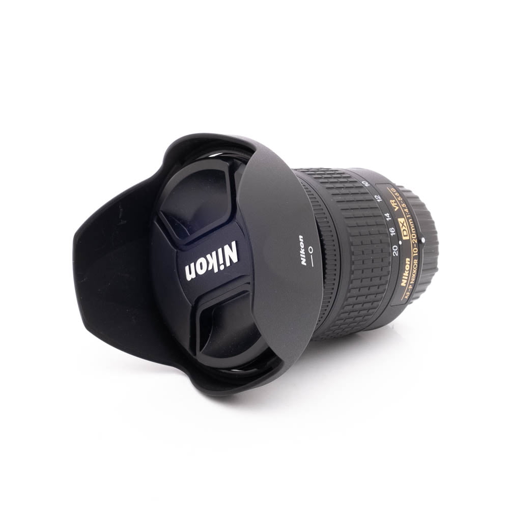 Nikkor 10-20mm f45-56 G DX VR-3 Nikon AF-P DX Nikkor 10-20mm f/4.5 - 5.6G VR - Käytetty