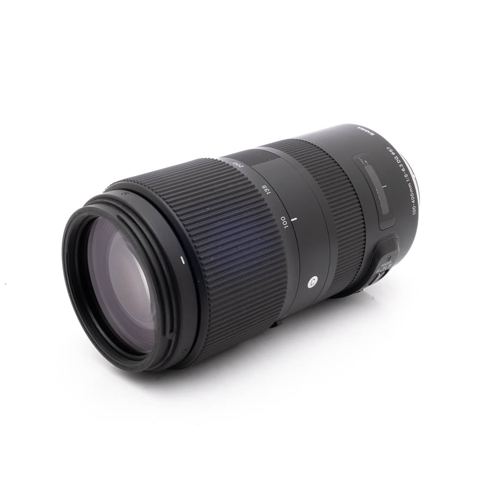 Sigma 100-400mm f5-63 DG OS C Nikon-2 Sigma 100-400mm f/5-6.3 C DG OS Nikon F - Käytetty