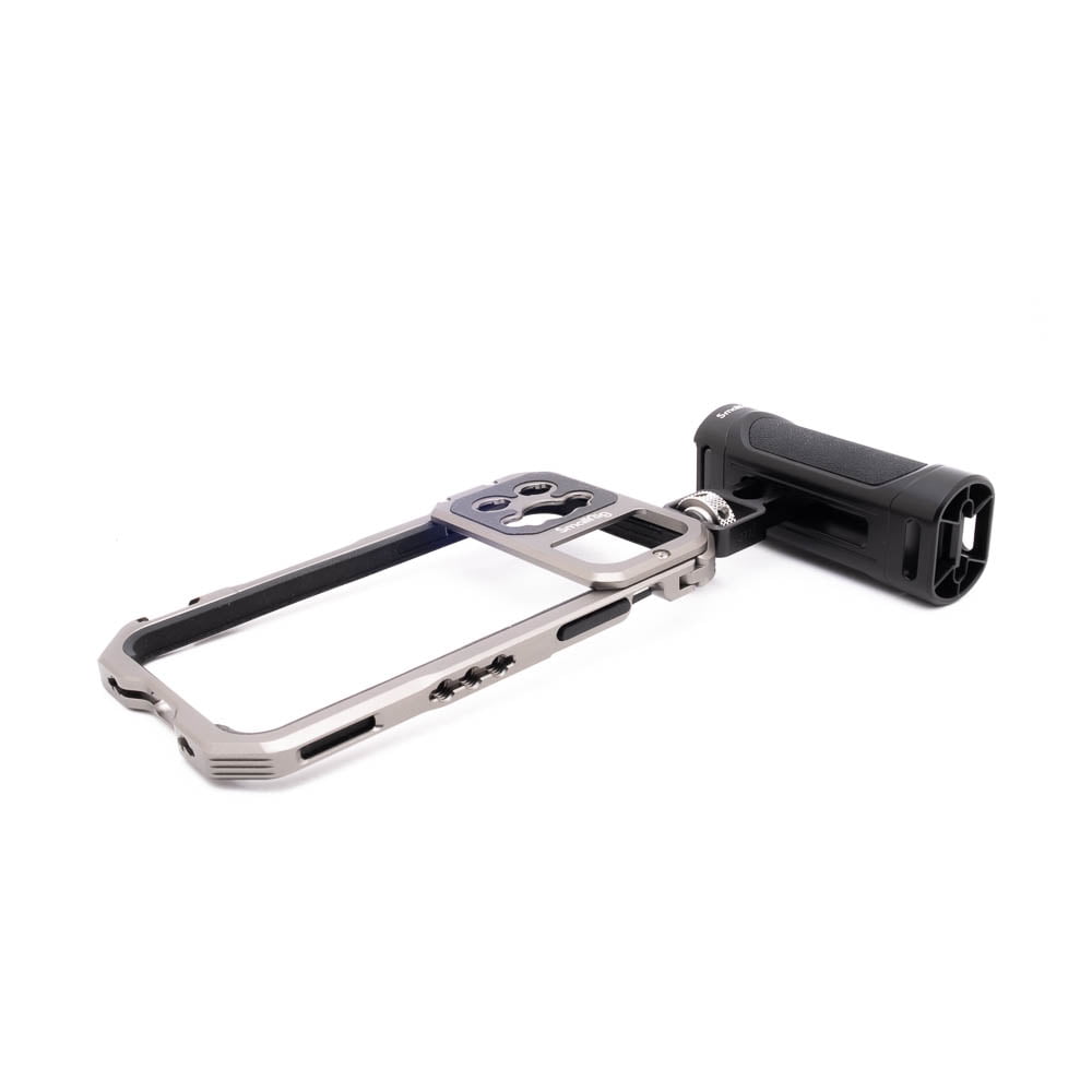 Smallrig phone case-2 SmallRig 3562 iPhone 13 Pro Cage + kahva - Käytetty