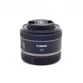 Cano RF 50mm f18 STM-3 Canon RF 50mm f/1.8 STM (sis.ALV24%) - Käytetty