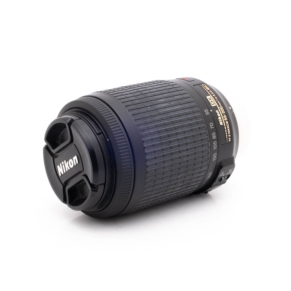 Nikkor 55-200mm f4-56G ED DX VR-3 Nikon AF-S DX Nikkor 55-200mm f/4 - 5.6 G ED VR - Käytetty