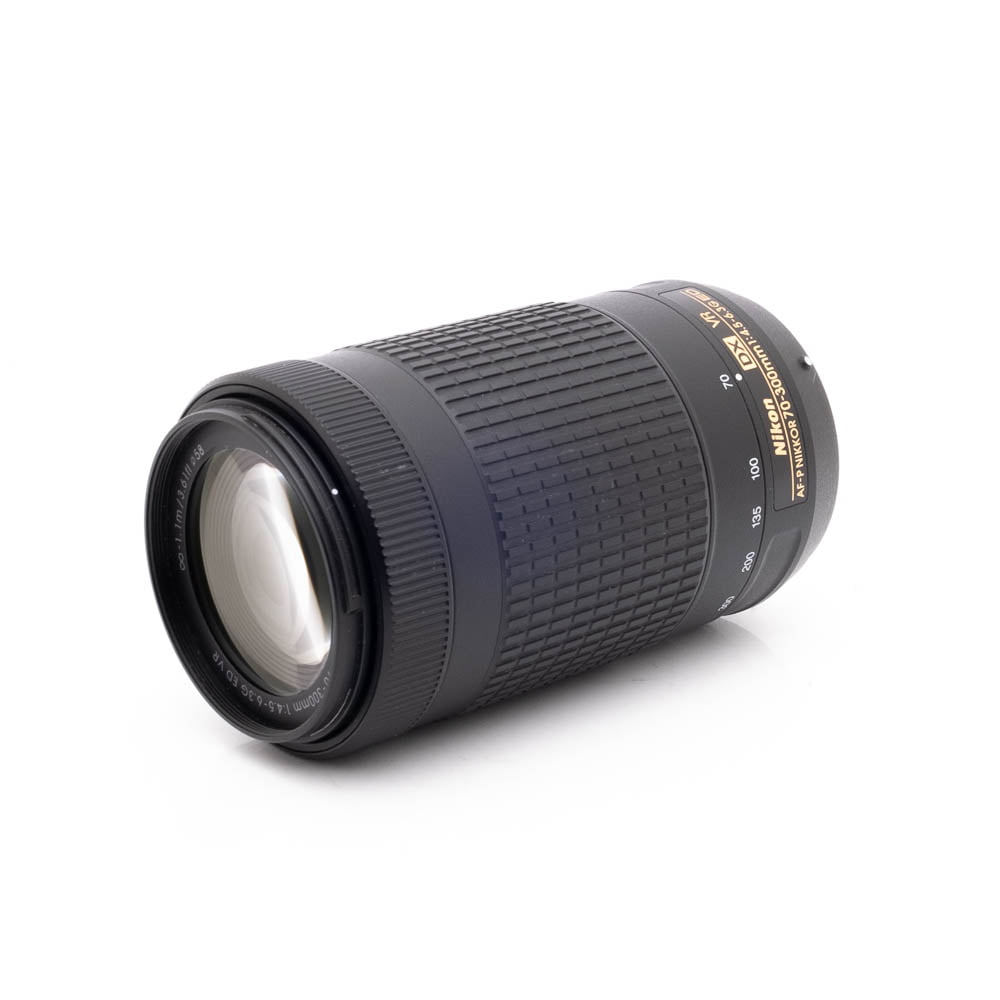 Nikkor 70-300 f45-63G ED DX VR-2 Nikon AF-P Nikkor 70-300mm f/4.5-6.3G ED DX VR - Käytetty