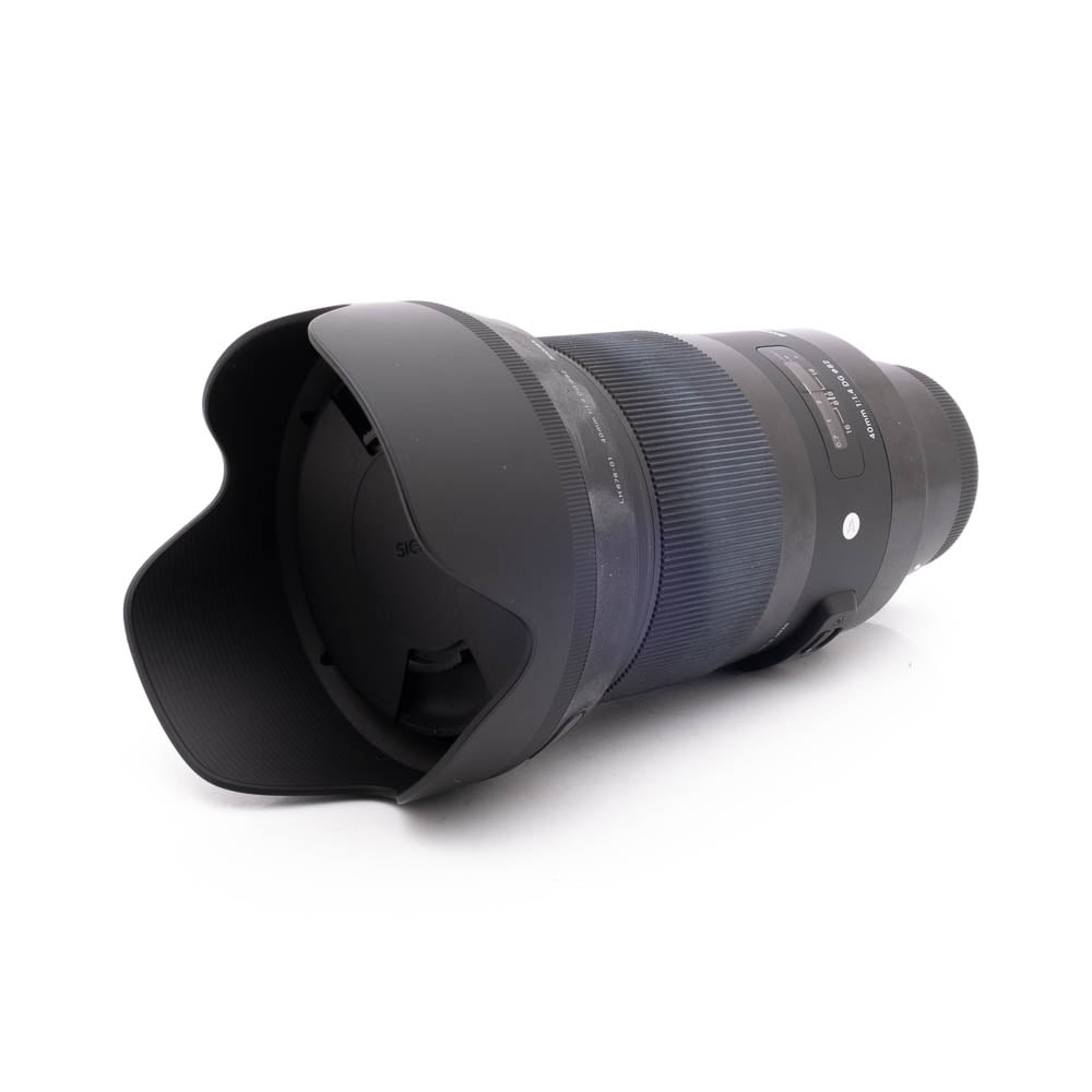 Sigma 40mm f14 DG Art Sony-3 Sigma 40mm f/1.4 DG Art Sony - Käytetty