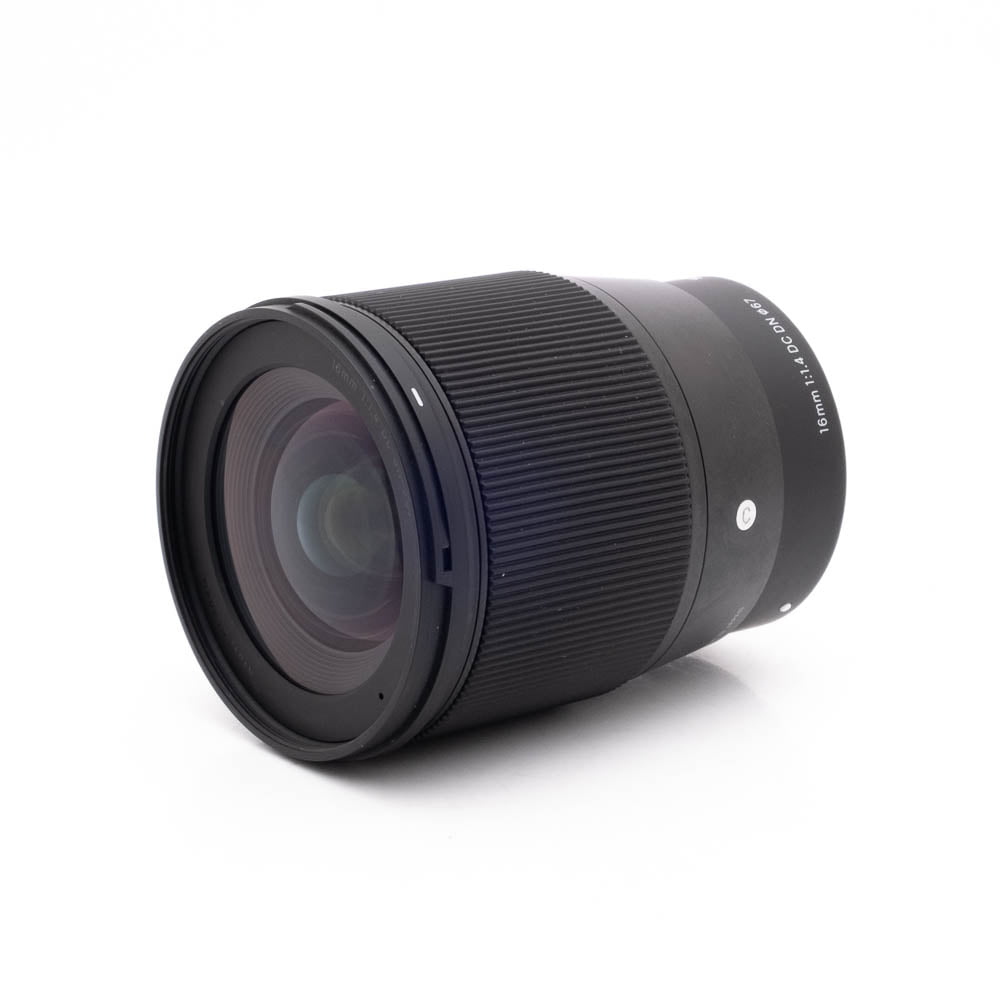 Sigma C 16mm f14 DC DN-2 Sigma 16mm f/1.4 DC DN C Sony E - Käytetty
