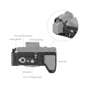 SmallRig 3984-4 SmallRig 3984 Foldable L-Bracket for Sony A7 IV / A7R V / A7S III