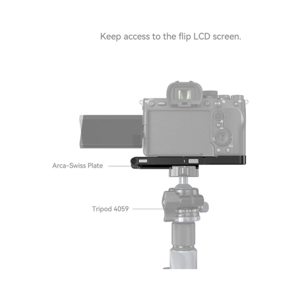 SmallRig 3984-5 SmallRig 3984 Foldable L-Bracket for Sony A7 IV / A7R V / A7S III