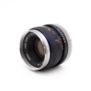 Canon FD 50mm f18-2 Canon FD 50mm f/1.8 - Käytetty