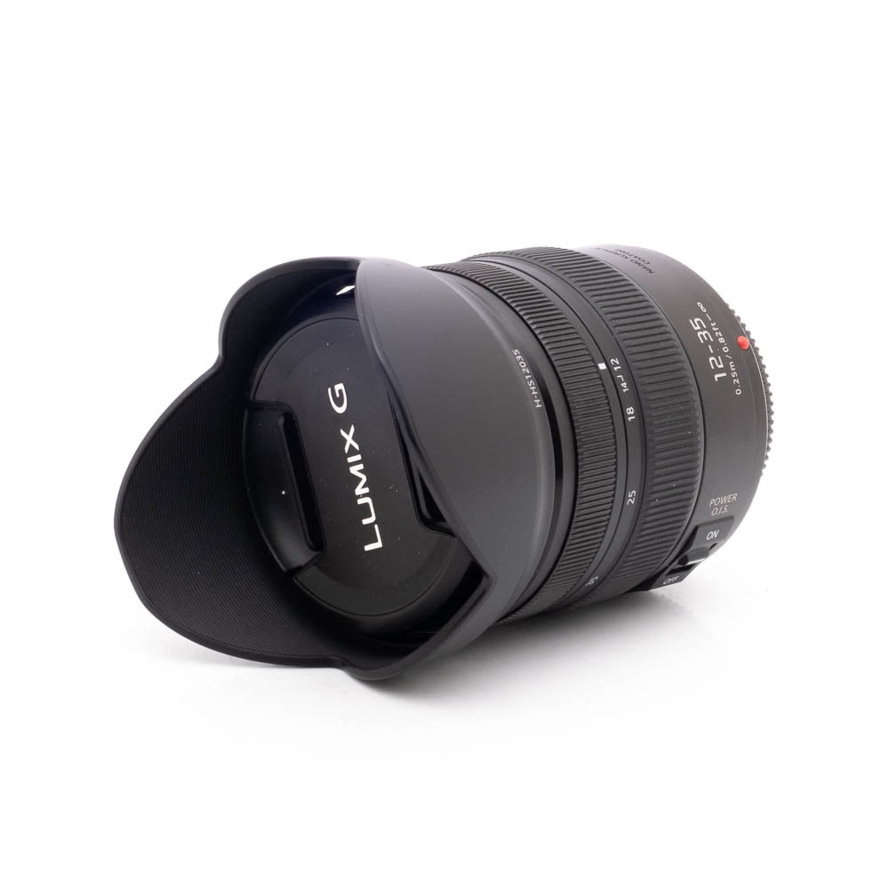 Lumix 12-35mm f28 OIS-3 Panasonic Lumix Vario 12-35mm f/2.8 Power O.I.S II - Käytetty