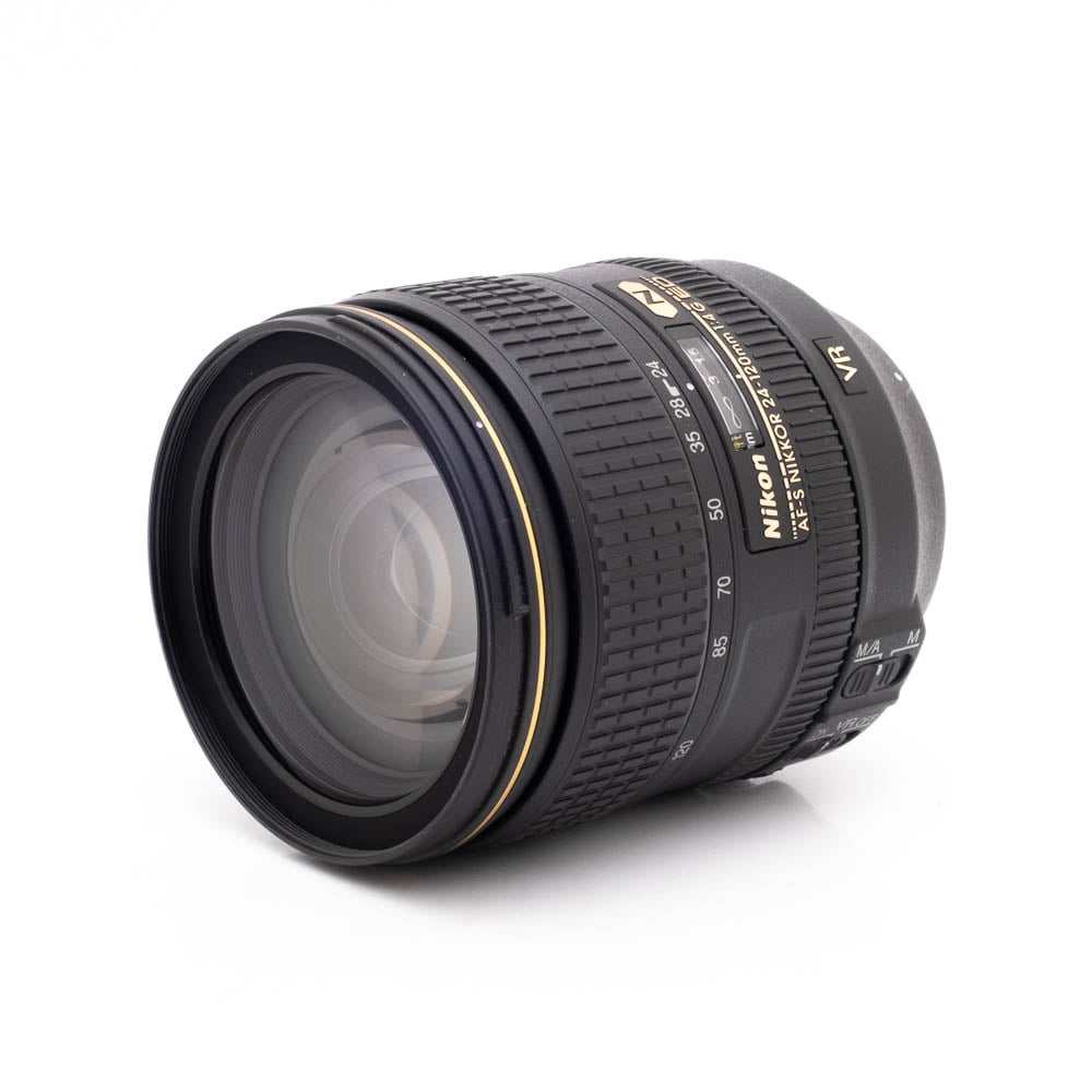 Nikkor 24-120mm f4G ED VR-2 Nikon AF-S Nikkor 24-120mm f/4 G ED VR - Käytetty