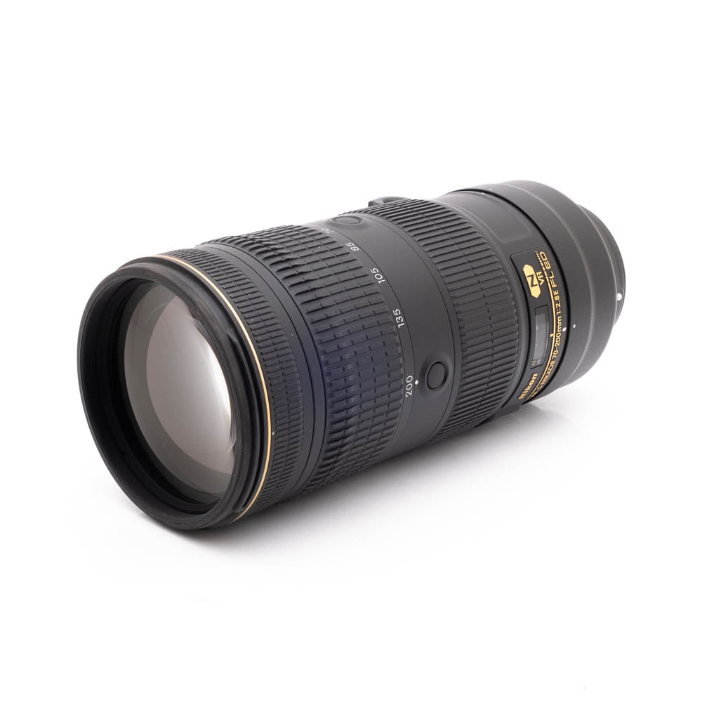 Nikkor 70-200mm 2.8E FL ED VR-2 Nikon AF-S Nikkor 70-200mm f/2.8E FL ED VR (sis.ALV24%) - Käytetty