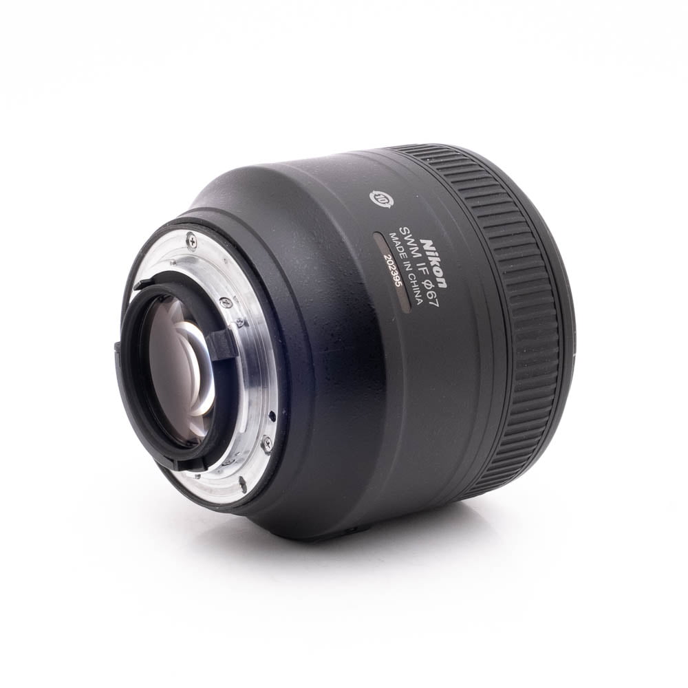 Nikon 85mm f18G-1 Nikon AF-S Nikkor 85mm f/1.8 G - Käytetty