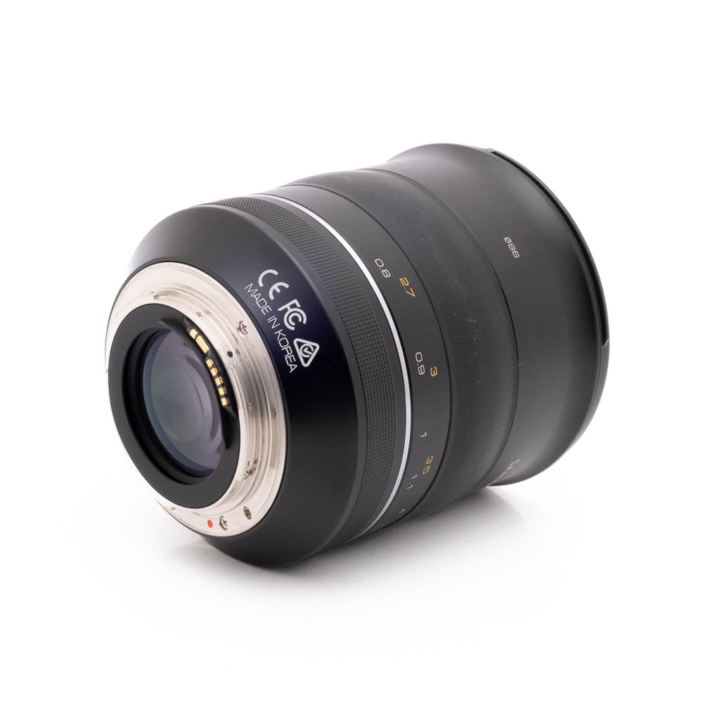 Samyang 85mm f12 Canon-1 Samyang XP 85mm f/1.2 Canon (Kunto K5) - Käytetty