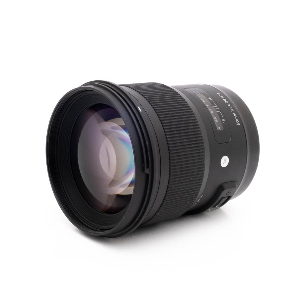 Sigma 50mm f14 DG Canon-2 Sigma Art 50mm f/1.4 DG Canon EF - Käytetty