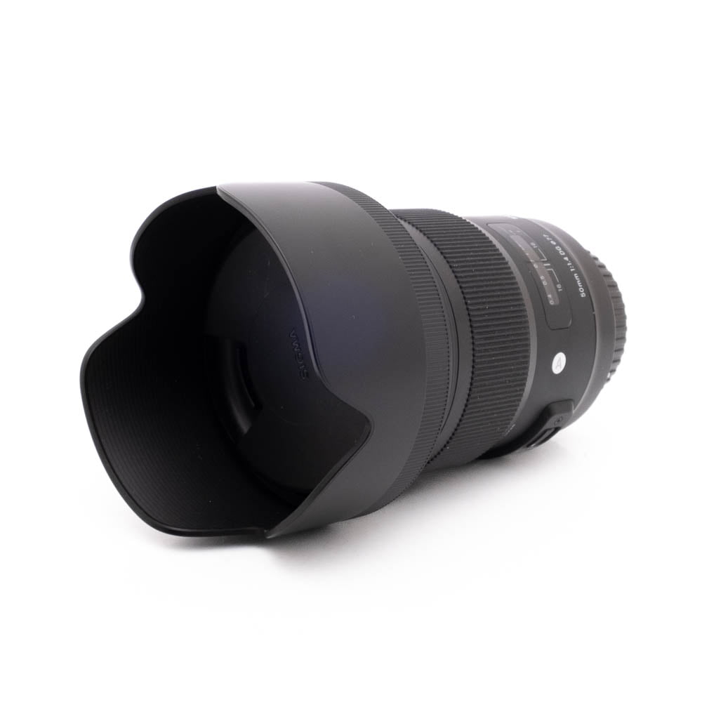 Sigma 50mm f14 DG Canon-3 Sigma Art 50mm f/1.4 DG Canon EF - Käytetty