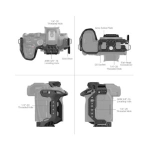 SmallRig 4003-2 SmallRig 4003 Black Mamba Cage For Canon EOS R7