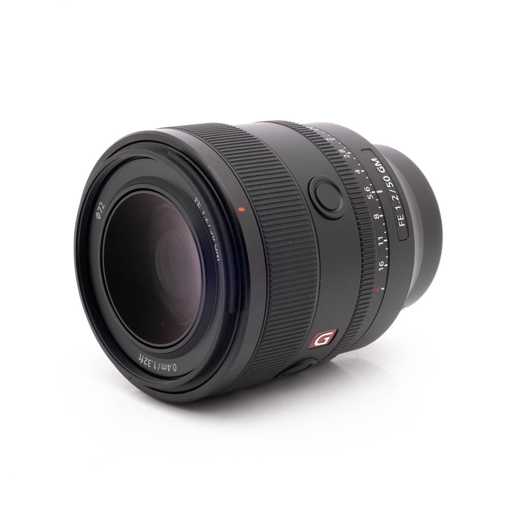 Sony FE 50mm f12 GM-2 Sony FE 50mm f/1.2 GM (Takuu 12kk, Kunto K5) - Käytetty