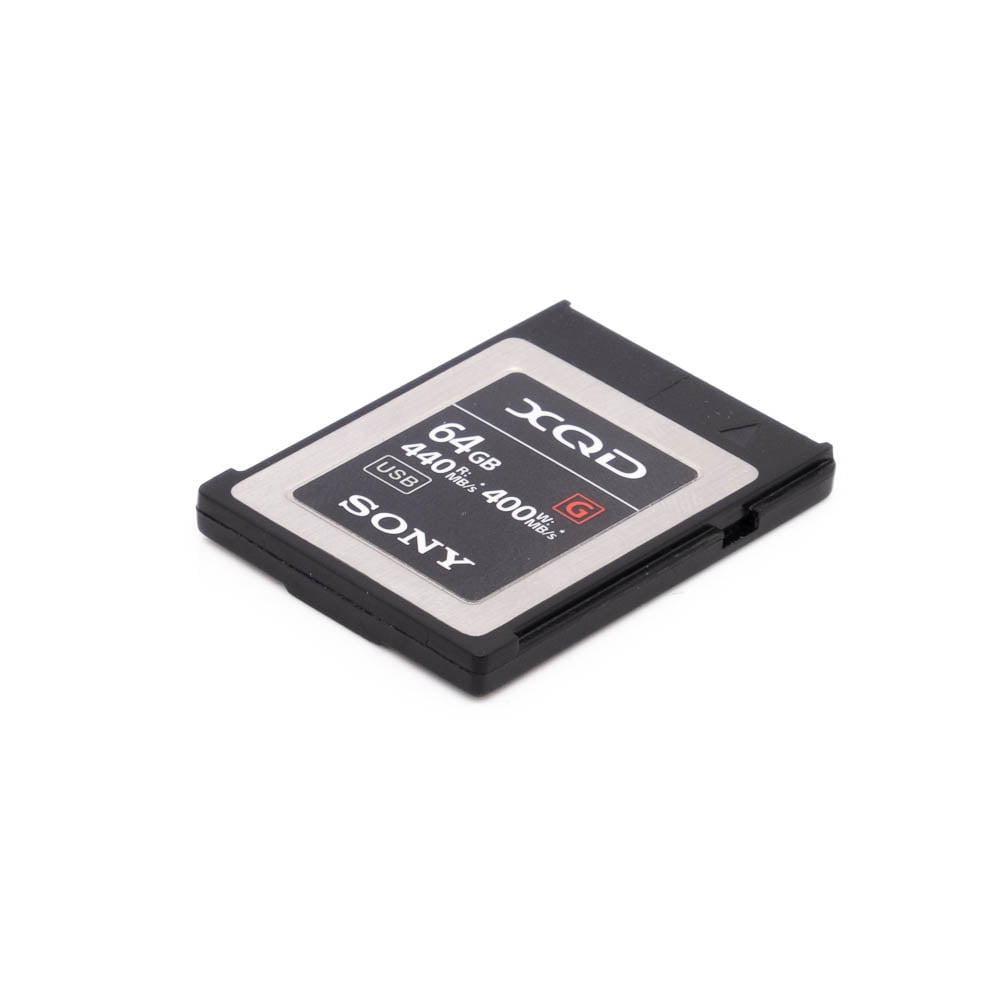 Sony XQD 64gb-2 Sony 64GB XQD 440/400 mb/s - Käytetty