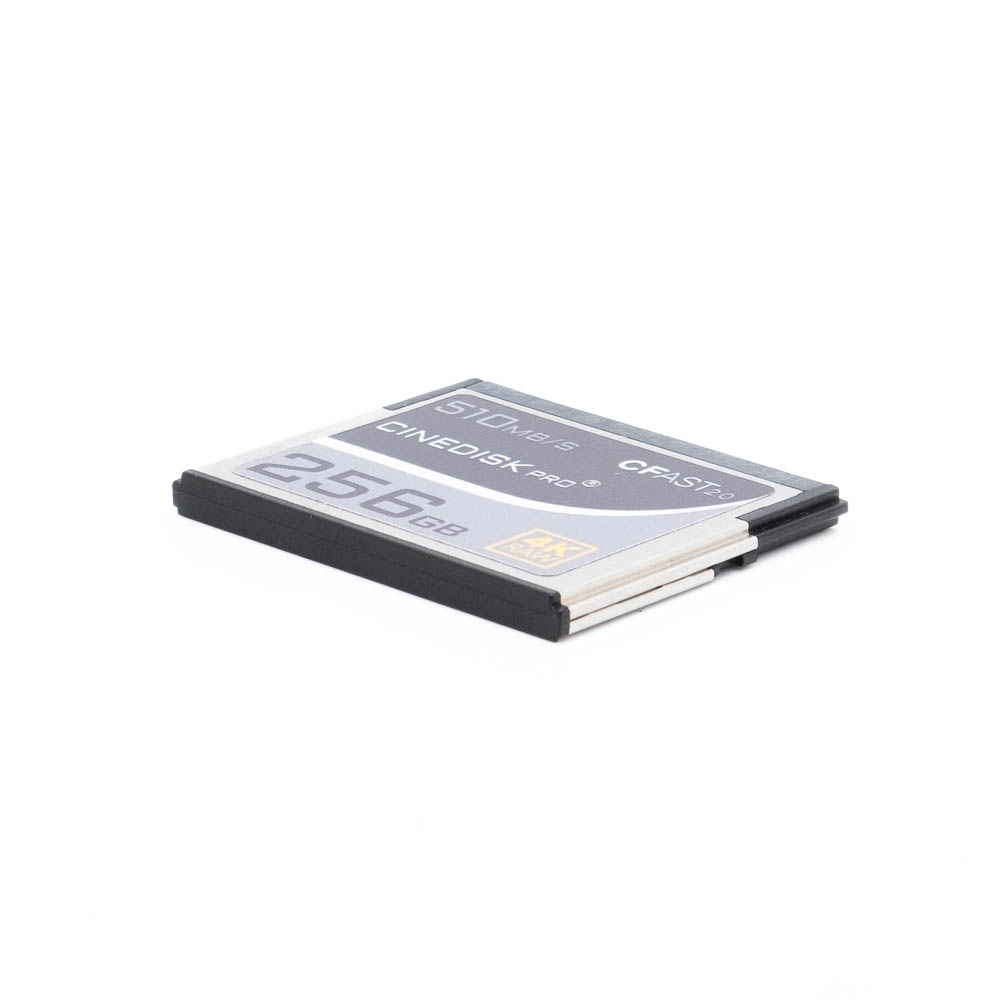 CINEDISK Pro 256gb CFast Cinedisk Pro CFast 2.0 256GB (510/400 MB/s) (sis.ALV24%) - Käytetty