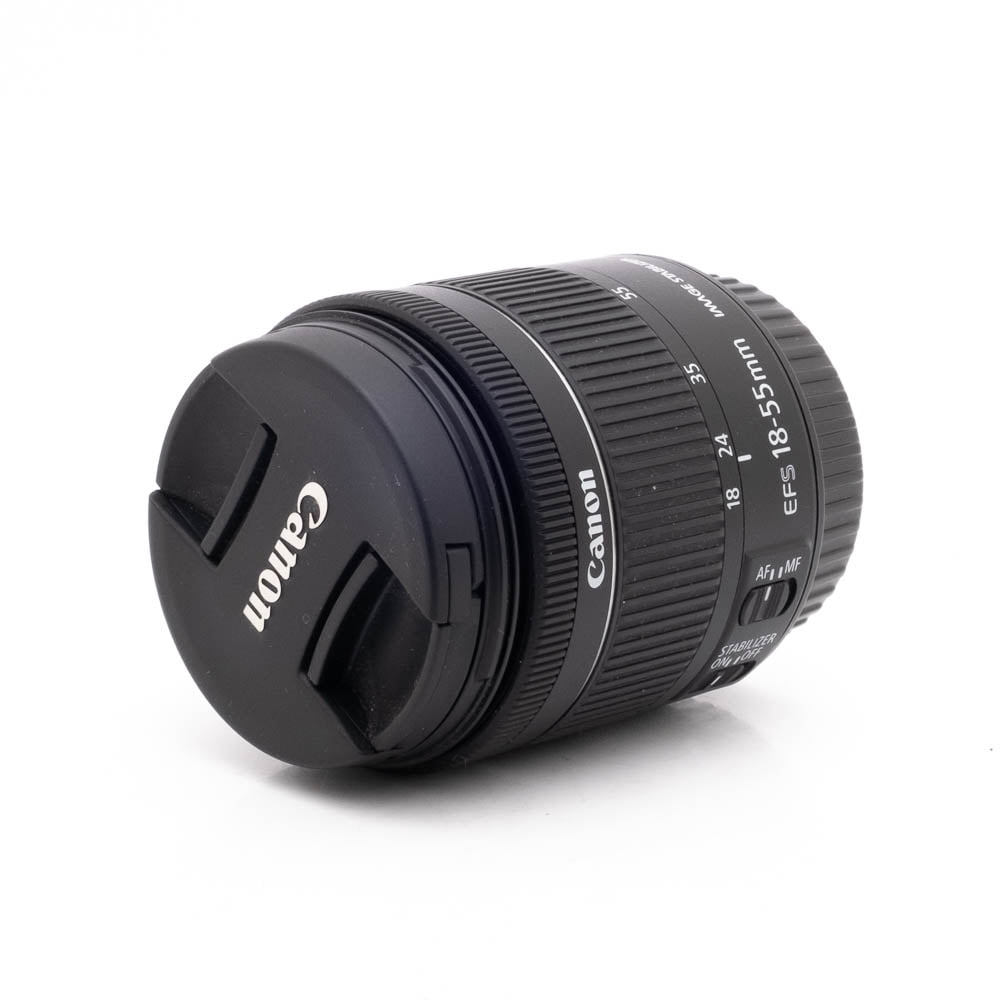 Canon 18-55mm f4-56 IS STM-3 Canon EF-S 18-55mm f/4-5.6 IS STM - Käytetty