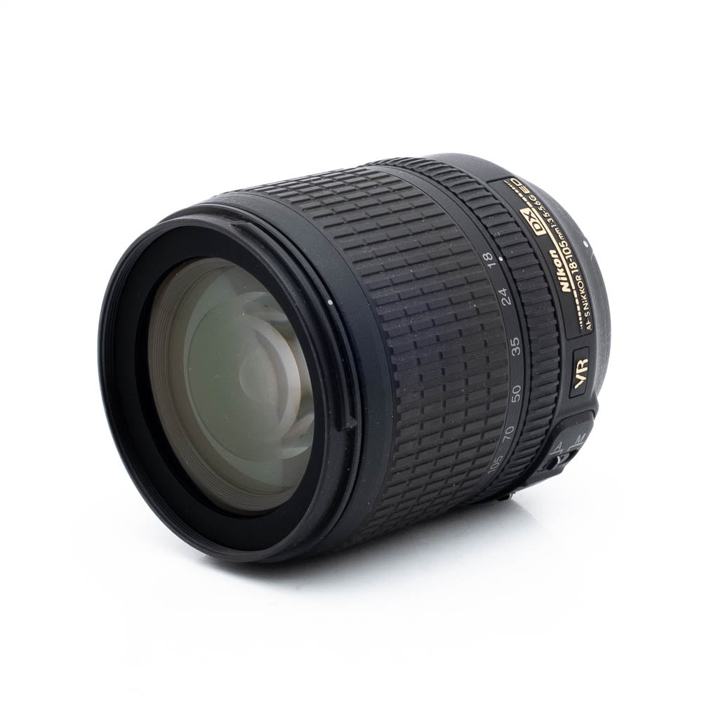 Nikon 18-105mm f35-56G ED VR DX-2 Nikon AF-S DX Nikkor 18-105mm f/3.5 - 5.6 ED VR - Käytetty