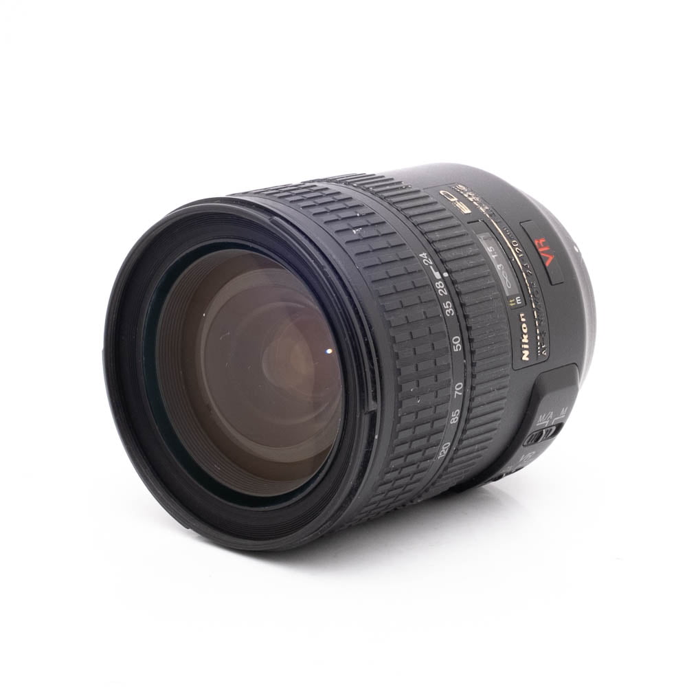 Nikon 24-120mm f35-56 G ED VR-2 Nikon AF-S Nikkor 24-120mm f/3.5-5.6 VR G ED - Käytetty