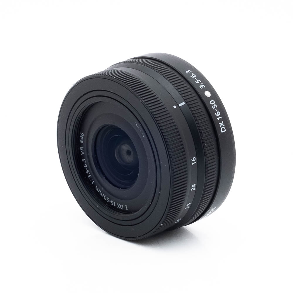 Nikon Z 16-50mm f35-63 VR-2 Nikon Z50 + 16-50mm (SC 17000) - Käytetty