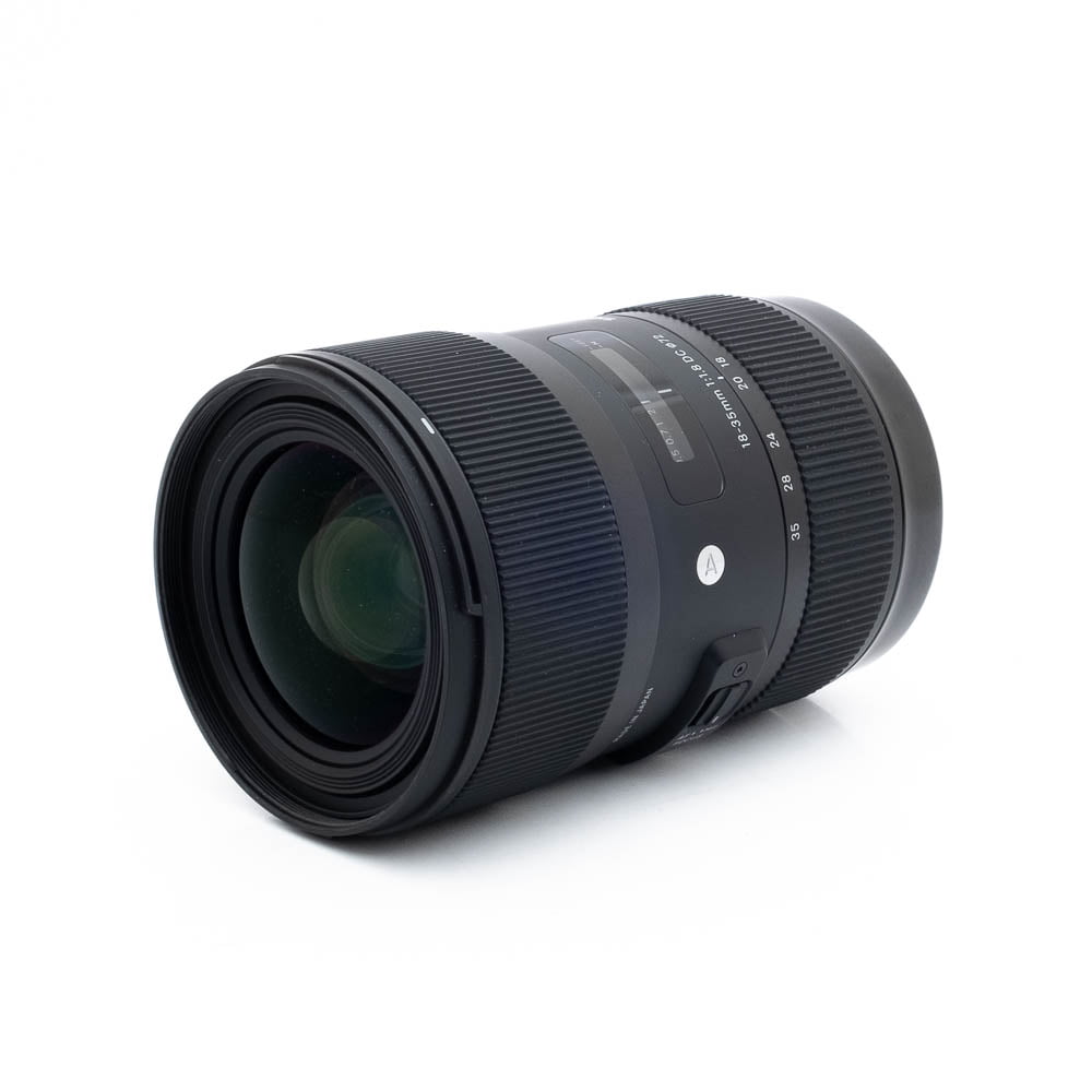 Sigma 18-35mm f18 DC Canon-2 Sigma 18-35mm f/1.8 Art DC HSM Canon EF-S (sis.ALV24%) - Käytetty