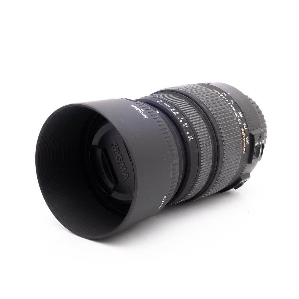 Sigma 50-200mm f4-56 HSM Canon-3 Sigma DC 50-200mm f/4-5.6 OS HSM Canon EF-S - Käytetty