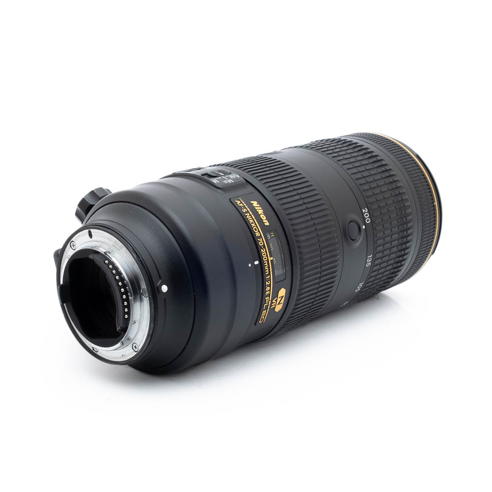 Nikkor 70-200mm f28E FL ED VR-1 Nikon AF-S Nikkor 70-200mm f/2.8E FL ED VR (takuu 12kk) - Käytetty