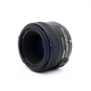 Nikon 50mm f18G-2-2 Nikon AF-S Nikkor 50mm f/1.8 G (Kunto K5) - Käytetty