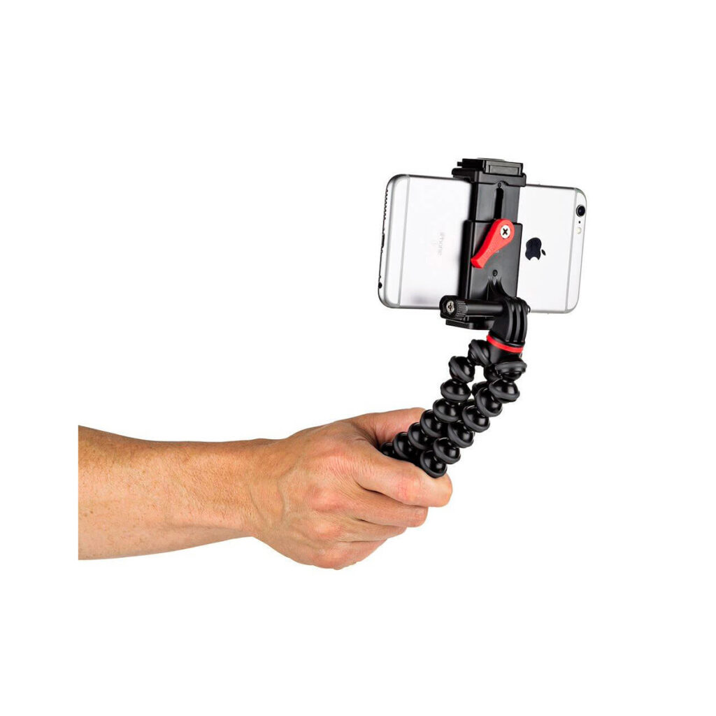 JOBY Grip Tight Action5 JOBY Grip Tight Action Jalusta Puhelimelle Musta/Harmaa