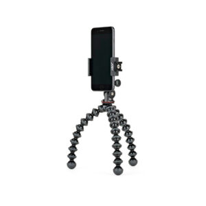 JOBY GripTight PRO 2 GorillaPod2 JOBY GripTight PRO 2 GorillaPod Jalustakit Puhelimelle on älypuhelimille tarkoitettu joustava, musta jalusta, jossa on taivutettavat jalat ja joka tarjoaa vakautta ja säädettävää asentoa millä tahansa pinnalla.