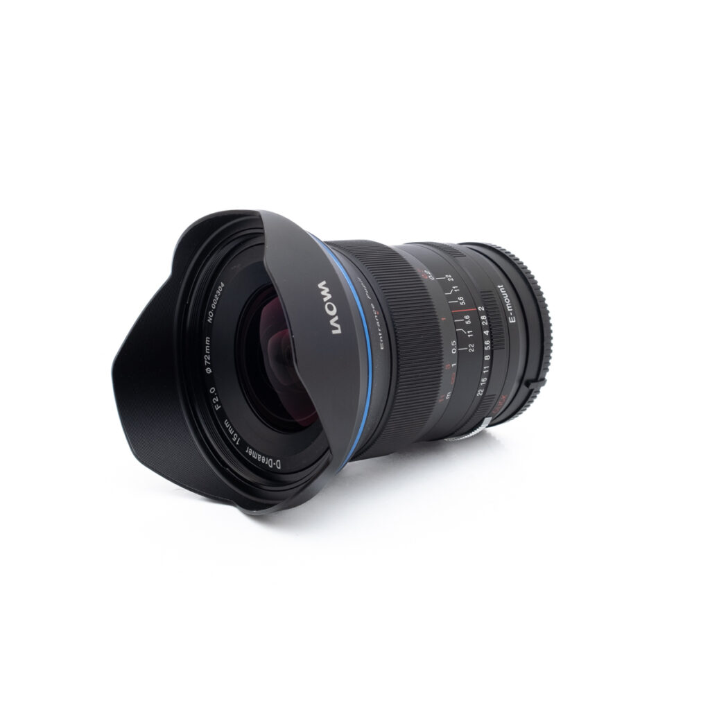 Laowa 15mm f2 sonyE-2 Laowa 15mm f/2 Zero-D Sony - Käytetty