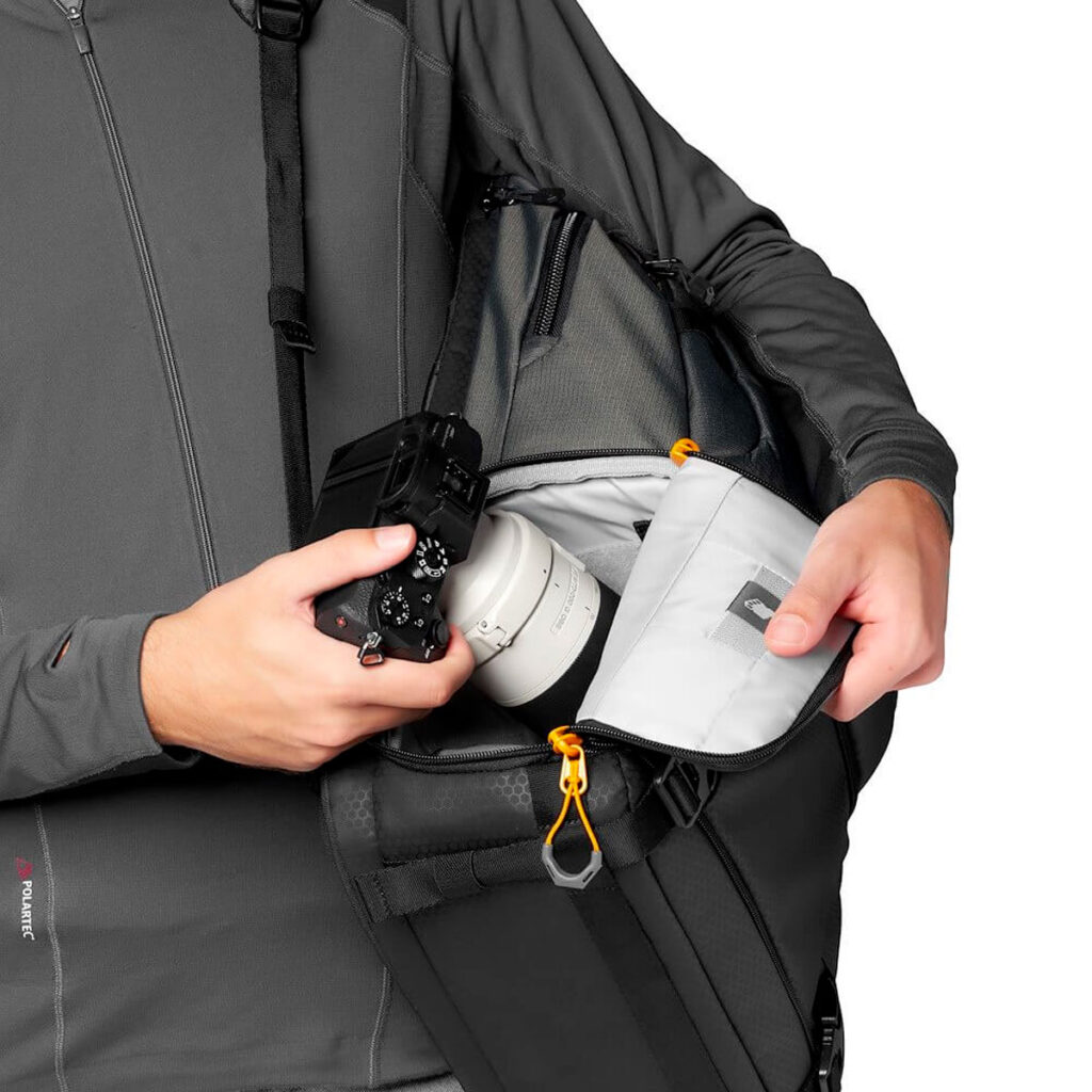 Lowepro-Fastpack-BP-250-AW-III-Harmaa-5 Lowepro Fastpack BP 250 AW III -kamerareppu, harmaa