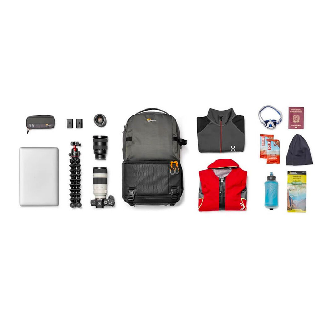 Lowepro-Fastpack-BP-250-AW-III-Harmaa-8 Lowepro Fastpack BP 250 AW III -kamerareppu, harmaa