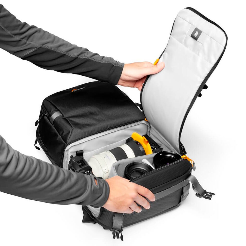 Lowepro-Fastpack-BP-250-AW-III-Musta-6 Lowepro Fastpack BP 250 AW III -kamerareppu, musta