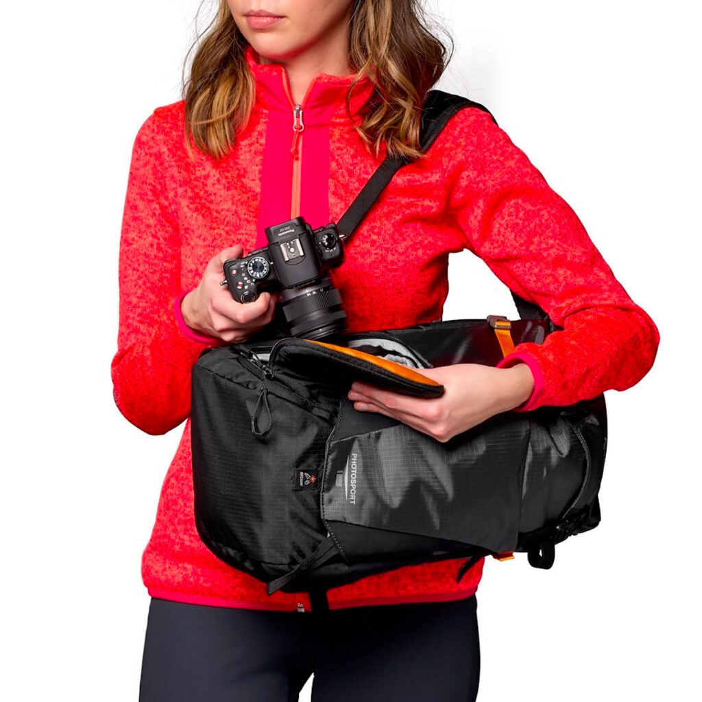 Lowepro-PhotoSport-BP-15L-AW-III-Harmaa-11 Lowepro PhotoSport BP 15L AW III -kamerareppu, harmaa