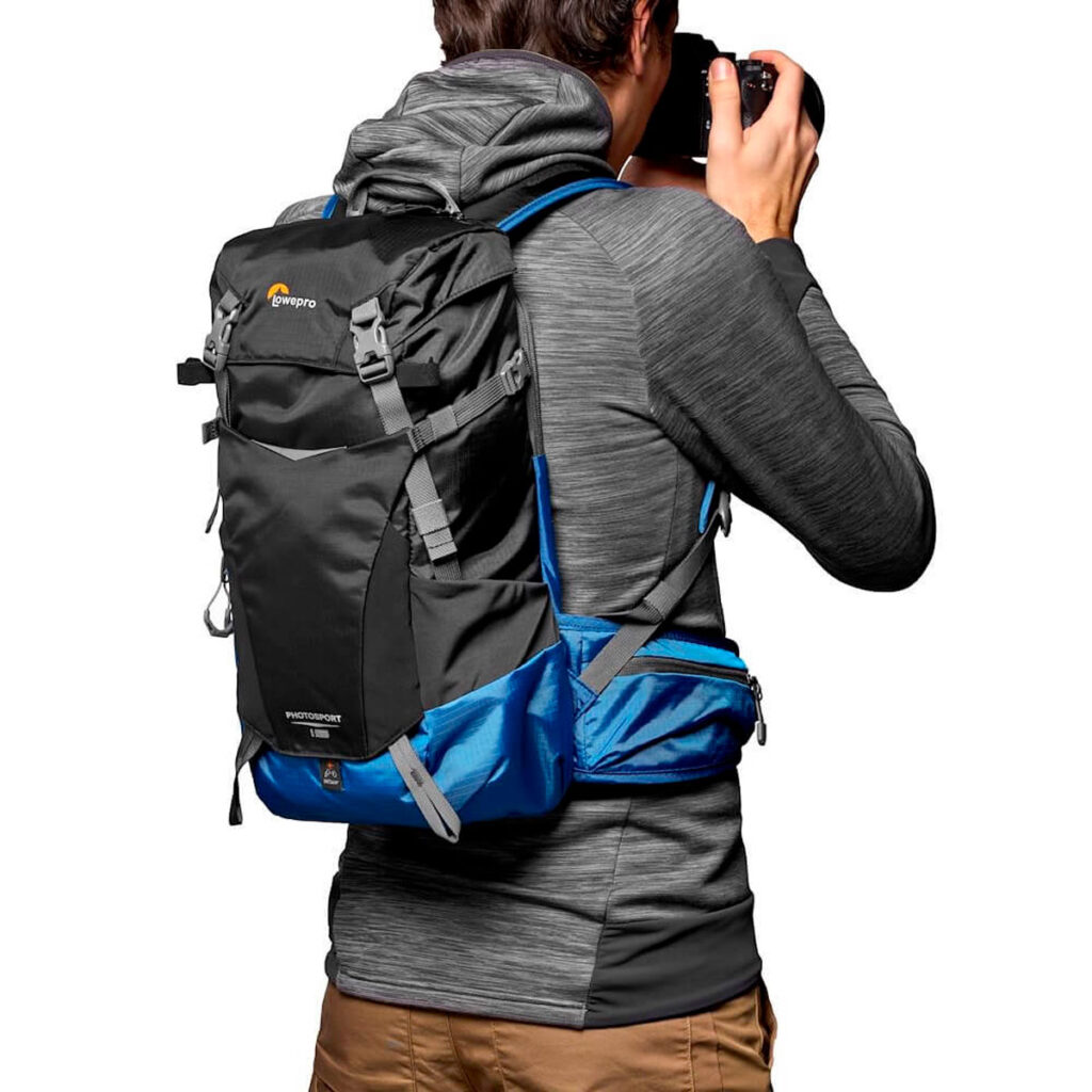 Lowepro-PhotoSport-BP-15L-AW-III-Sininen-5 Lowepro PhotoSport BP 15L AW III -kamerareppu, sininen