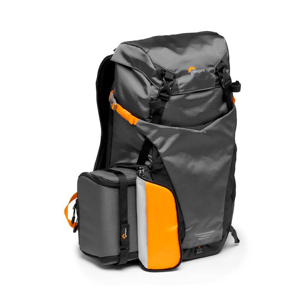 Lowepro-PhotoSport-BP-24L-AW-III-Harmaa-3 Lowepro PhotoSport BP 24L AW III -kamerareppu, harmaa