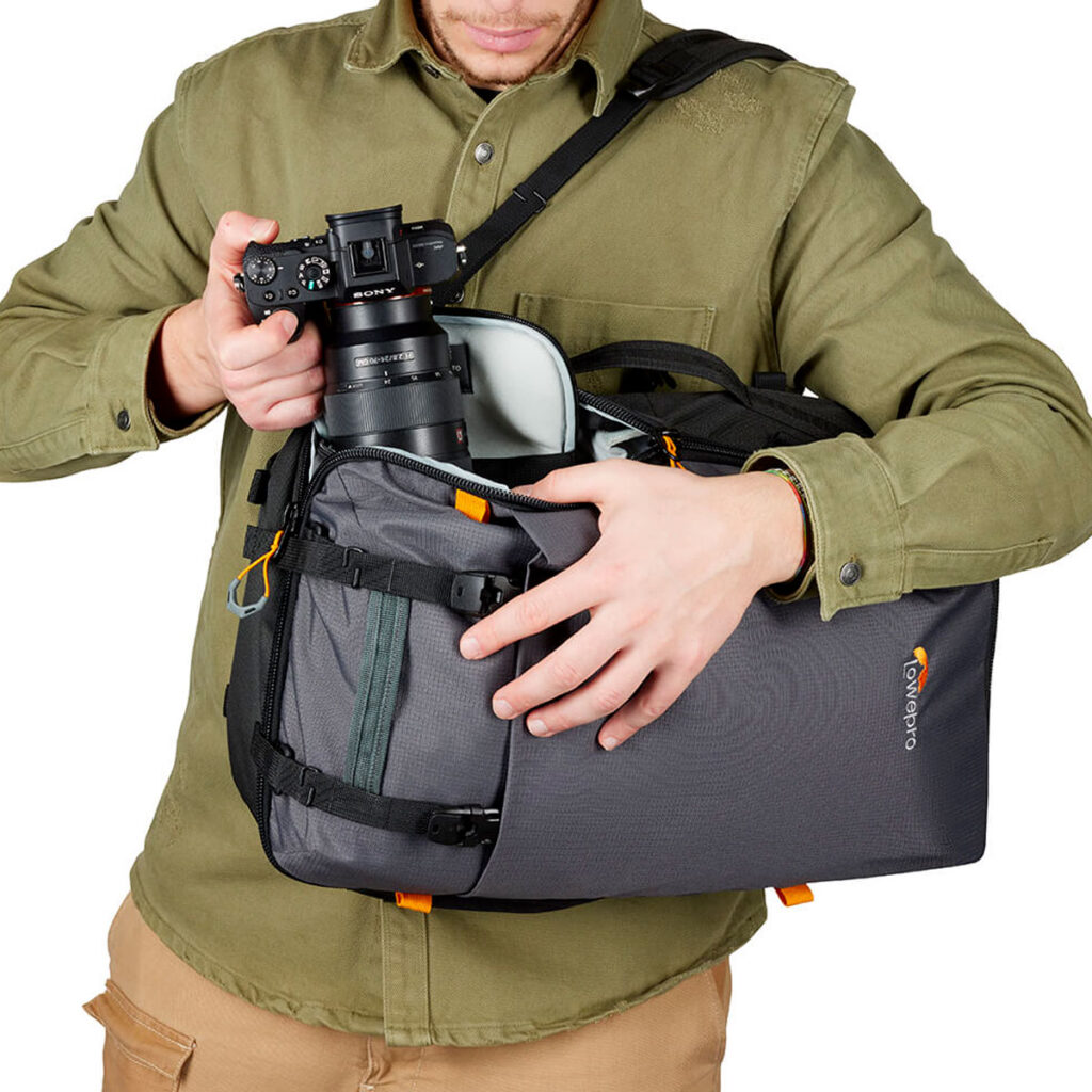 Lowepro-Trekker-Lite-BP-250-AW-Grey-11 Lowepro Trekker Lite BP 250 AW -kamerareppu, harmaa