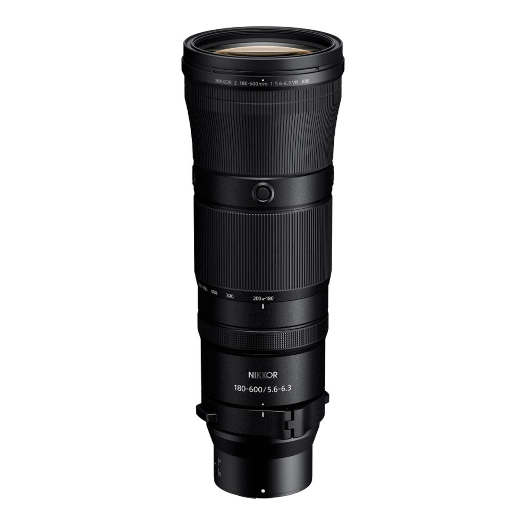 Nikkor-180-600mm-f5.6-6.3-VR Nikon Nikkor Z 180-600mm f/5.6-6.3 VR -objektiivi