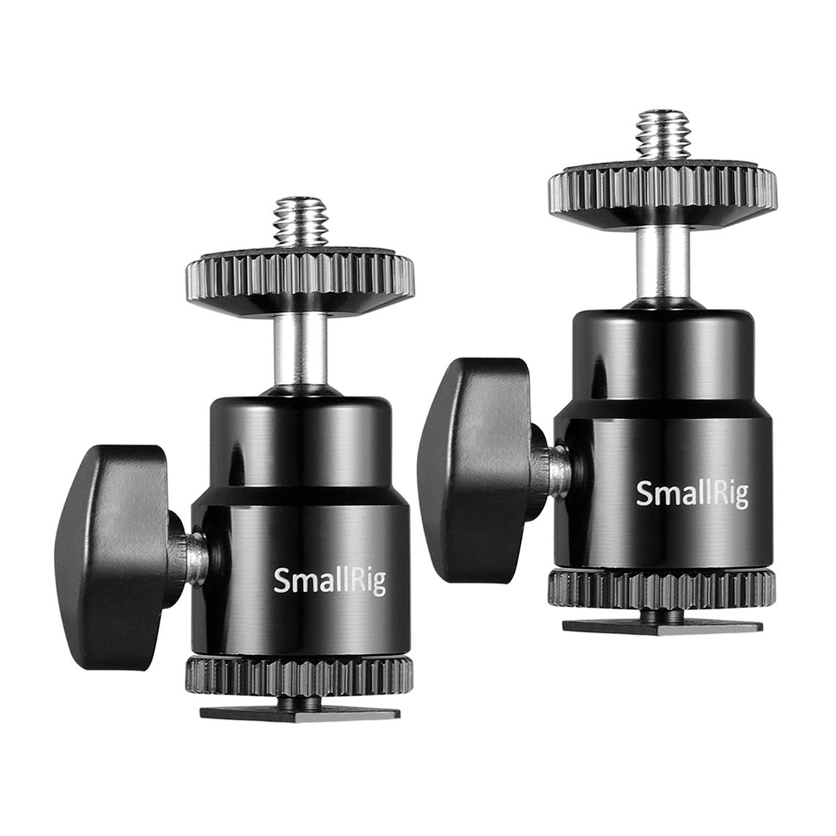 SmallRig 2059 Camera Cold Shoe Ballhead 1/4"SC - 2 kpl -kuulapää