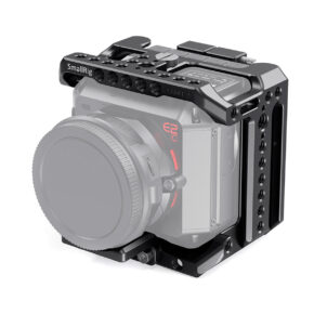 SmallRig-2372 SmallRig 2372B Cage for Z CAM E2C asennetaan digitaalikameran ympärille ja tarjoaa kiinnityspisteitä ja suojaa samalla, kun objektiivi ja kameran osat jäävät näkyviin.