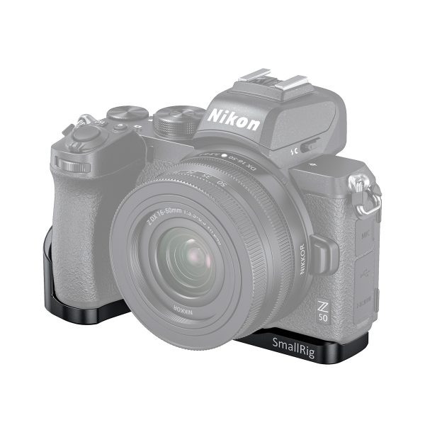 SmallRig 2525 Vlogging Mounting Plate for Nikon Z50 Pikalevyt ja L-raudat 3